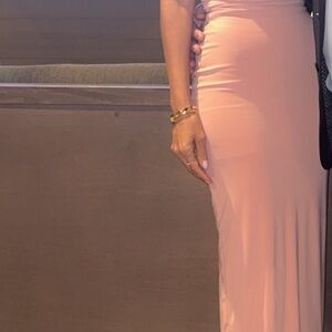 Elegant Pink Maxi dress